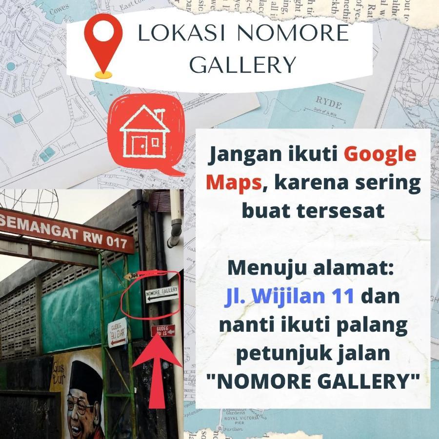 "Nomore" Gallery And Guesthouse Yogyakarta Eksteriør billede